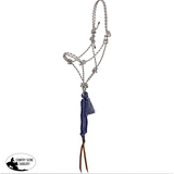 Showman Premium Diamond Quick-Tie Cowboy Knot Halter with Lead - Full/Cob - Knot Halter