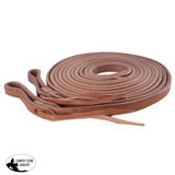 Showman ® 1/2" x 8ft Harness leather split reins. - Country Scene Saddlery and Pet Supplies