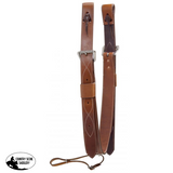 Showman ® 2" wide leather back cinch with roller buckles. - Country Scene Saddlery and Pet Supplies
