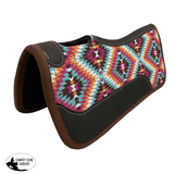 New! Showman ® 24" x 24" Pony Nylon Printed Top Contoured Felt Bottom Saddle Pad - Country Scene Saddlery and Pet Supplies