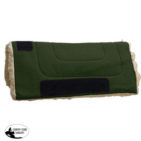 Showman ® 24 X Heavy Canvas Pony Work Top Pad Forest Green Western