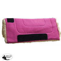 Showman ® 24 X Heavy Canvas Pony Work Top Pad Hot Pink Western