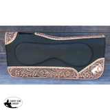 Showman ® 31" x 32" x 1" Black felt pad with built up sides. - Country Scene Saddlery and Pet Supplies