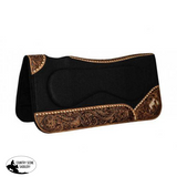 Showman ® 31" x 32" x 1" Black felt pad with built up sides. - Country Scene Saddlery and Pet Supplies