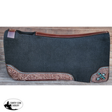 Showman ® 31" X 32" x 1" felt pad with beaded cross inlay. - Country Scene Saddlery and Pet Supplies