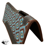 Showman ® 31" x 32" Nylon Printed Top Contoured Felt Bottom Saddle Pad - Country Scene Saddlery and Pet Supplies
