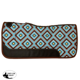 Showman ® 31" x 32" Nylon Printed Top Contoured Felt Bottom Saddle Pad - Country Scene Saddlery and Pet Supplies