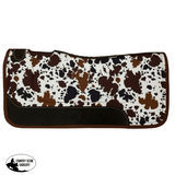 Showman ® 31 X 32 Nylon Printed Top Contoured Felt Bottom Saddle Pad Western