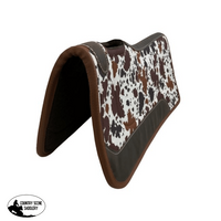 Showman ® 31 X 32 Nylon Printed Top Contoured Felt Bottom Saddle Pad Western