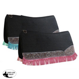 Showman ® 32" long x 31" wide Fringe saddle pad. - Country Scene Saddlery and Pet Supplies