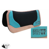 Showman ® 32" x 31" x 1" Black felt saddle pad with branded " Kick the Dust Up" logo. - Country Scene Saddlery and Pet Supplies