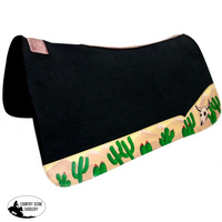 New! Showman ® 32 X 31 Black Felt Saddle Pad. #felt Pad