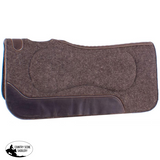 Showman® 32"x 32" 100% Mohair Wool built up saddle pad. RH - Country Scene Saddlery and Pet Supplies
