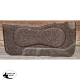 Showman® 32"x 32" 100% Mohair Wool built up saddle pad. RH - Country Scene Saddlery and Pet Supplies