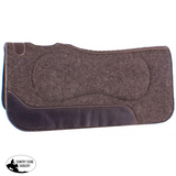 New! Showman® 32X 32 100% Mohair Wool Built Up Saddle Pad.