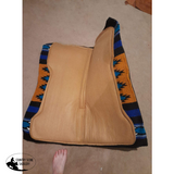 New! ~ Showman® 34 X 36 Royal Blue Memory Felt Bottom Saddle Pad..