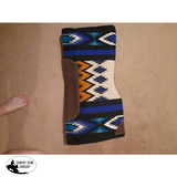 New! ~ Showman® 34 X 36 Royal Blue Memory Felt Bottom Saddle Pad..