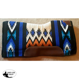 New! ~ Showman® 34 X 36 Royal Blue Memory Felt Bottom Saddle Pad..