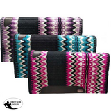 Showman® 34" X 38" Wool Top Cutter Pad with navajo top. - Country Scene Saddlery and Pet Supplies