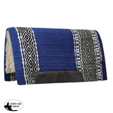Showman ® 36 X 34 Cutter Pad. Blue/black Saddle Pads & Blankets