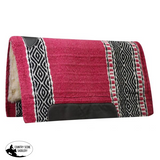 Showman ® 36 X 34 Cutter Pad. Pink/black Saddle Pads & Blankets