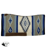 Showman ® 36” X 34” Wool Top Contoured Memory Felt Bottom Saddle Pad – Navajo Diamond - Country Scene Saddlery and Pet Supplies