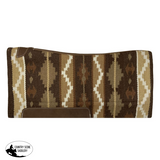 Showman ® 36” X 34” Wool Top Contoured Memory Felt Bottom Saddle Pad – Southwest - Country Scene Saddlery and Pet Supplies