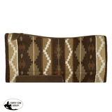 Showman ® 36” X 34” Wool Top Contoured Memory Felt Bottom Saddle Pad – Southwest - Country Scene Saddlery and Pet Supplies