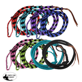 Showman ® 4.5 ft Braided nylon Over & Under whip. - Country Scene Saddlery and Pet Supplies