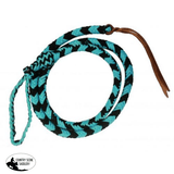 Showman ® 4.5 ft Braided nylon Over & Under whip. - Country Scene Saddlery and Pet Supplies