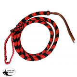 Showman ® 4.5 ft Braided nylon Over & Under whip. - Country Scene Saddlery and Pet Supplies