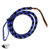 Showman ® 4.5 ft Braided nylon Over & Under whip. - Country Scene Saddlery and Pet Supplies