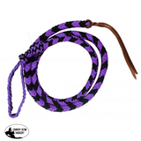 Showman ® 4.5 ft Braided nylon Over & Under whip. - Country Scene Saddlery and Pet Supplies