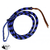 Showman ® 4.5 ft Braided nylon Over & Under whip. - Country Scene Saddlery and Pet Supplies