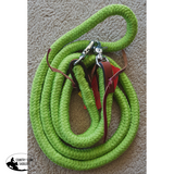 Showman ® 8ft braided soft cotton barrel reins with scissor snap ends - Country Scene Saddlery and Pet Supplies