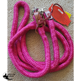 Showman ® 8ft braided soft cotton barrel reins with scissor snap ends - Country Scene Saddlery and Pet Supplies