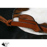 New! Showman® 8Ft Round Roping Reins With Leather Loop Ends.