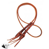 Showman® 8ft Round roping reins with leather loop ends. - Country Scene Saddlery and Pet Supplies