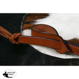 Showman® 8ft Round roping reins with leather loop ends. - Country Scene Saddlery and Pet Supplies
