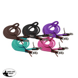 Showman ® 96" Derby nylon barrel reins with scissor snap ends. - Country Scene Saddlery and Pet Supplies