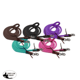 Showman ® 96" Derby nylon barrel reins with scissor snap ends. - Country Scene Saddlery and Pet Supplies