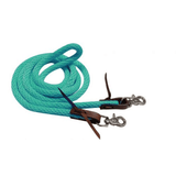 Showman ® 96" Derby nylon barrel reins with scissor snap ends. - Country Scene Saddlery and Pet Supplies