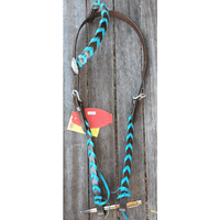 Showman® Argentina Cow Harness One Eared Wither Straps