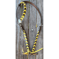 Showman® Argentina Cow Harness One Eared Wither Straps