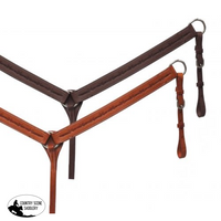 Showman ® Argentina Cow Leather Breast Collar . #Breastcollar