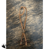 Showman ® Argentina Cow Leather One Ear Headstall with Silver and Copper Engraved Overlayed Buckle - Country Scene Saddlery and Pet Supplies