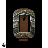 Showman ® Argentina Cow Leather One Ear Headstall with Silver Engraved Overlayed Buckle - Country Scene Saddlery and Pet Supplies