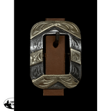 Showman ® Argentina Cow Leather One Ear Headstall with Silver Engraved Overlayed Buckle - Country Scene Saddlery and Pet Supplies