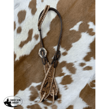 Showman ® Argentina Cow Leather One Ear Headstall with Silver Floral Overlayed Buckle - Country Scene Saddlery and Pet Supplies