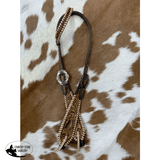 Showman ® Argentina Cow Leather One Ear Headstall with Silver Floral Overlayed Buckle - Country Scene Saddlery and Pet Supplies